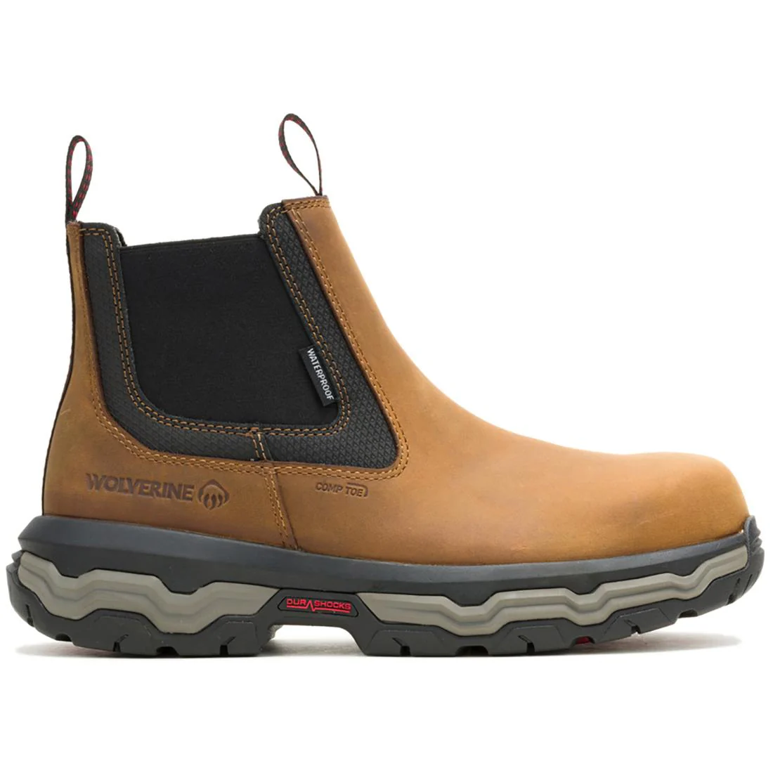 Alpha Infinity WP CarbonMax Chelsea Work Boot Dark Tan