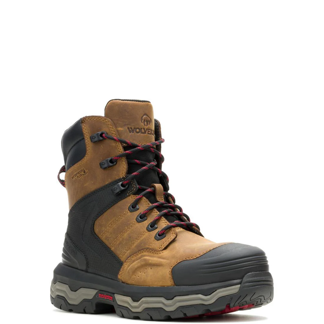Alpha Infinity 8" WP Soft-Toe Work Boot Dark Tan - Image 2