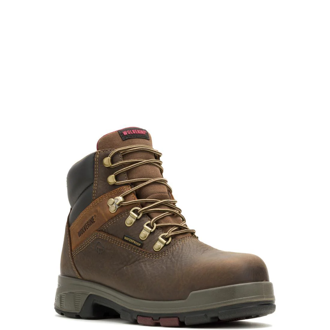 Cabor EPX Waterproof 6" Composite-Toe Work Boot Dark Coffee - Image 2