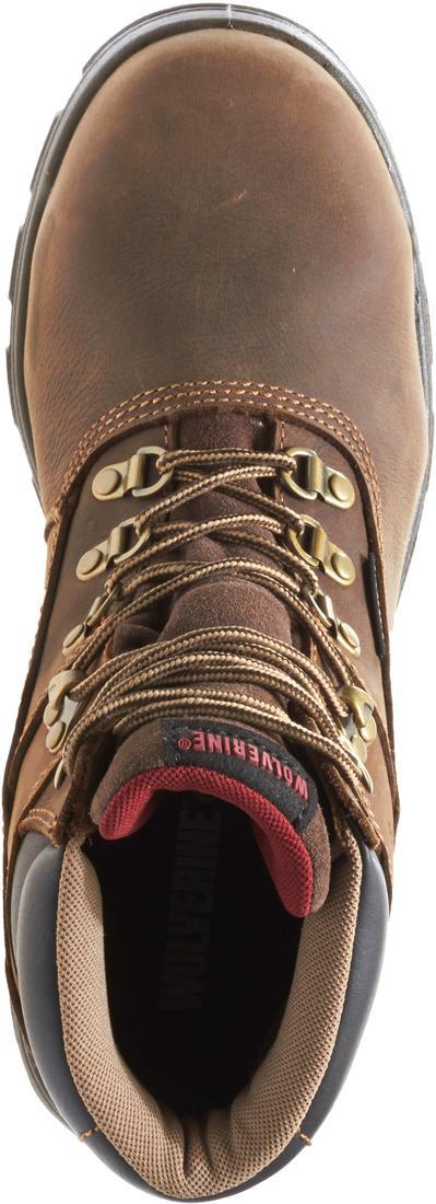 Cabor EPX Waterproof 6" Composite-Toe Work Boot Dark Coffee - Image 4