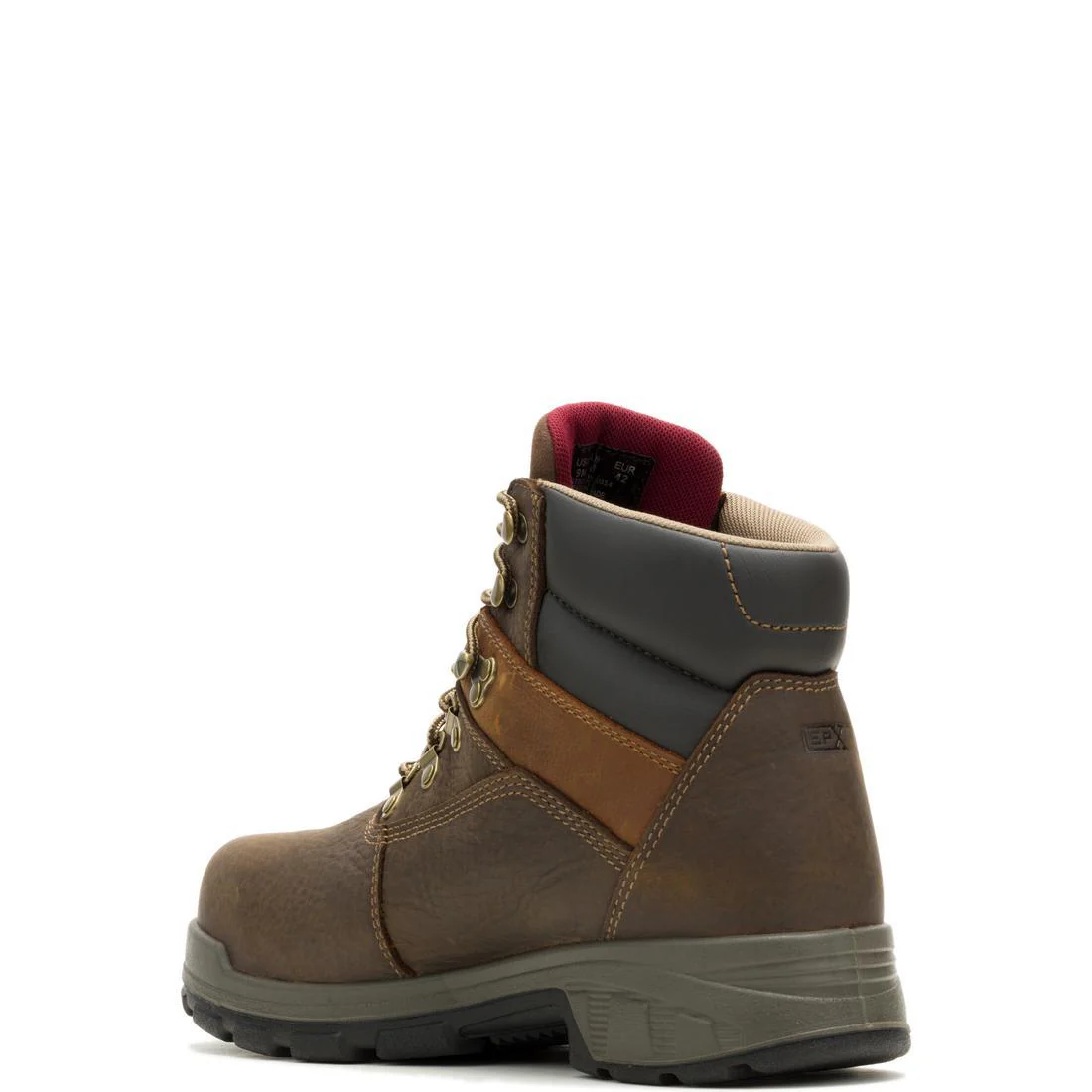 Cabor EPX Waterproof 6" Composite-Toe Work Boot Dark Coffee - Image 5