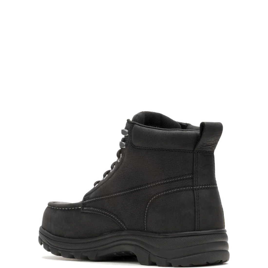 Carlsbad Moc Waterproof Steel-Toe Work Boot Black - Image 5