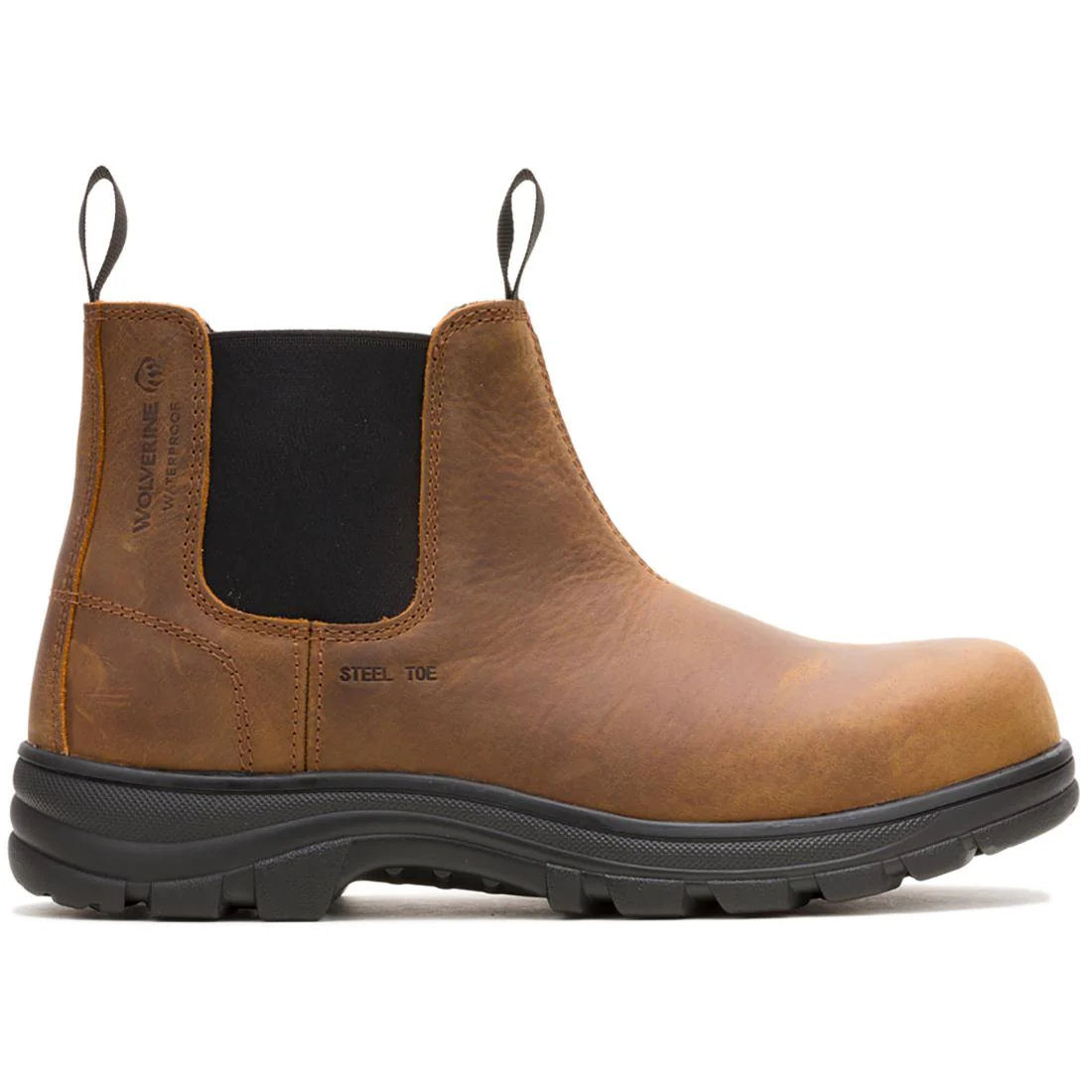 Carlsbad Waterproof Steel-Toe Chelsea Work Boot