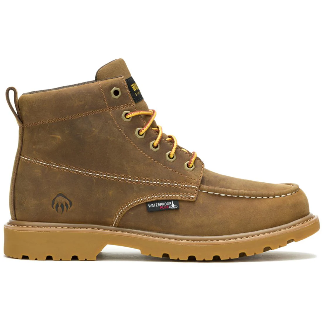 Floorhand Moc-Toe 6" Waterproof Work Boot Tan