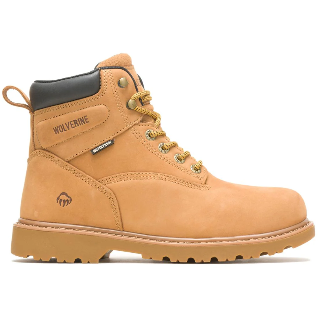 Floorhand Waterproof  6" Steel-Toe Work Boot Wheat