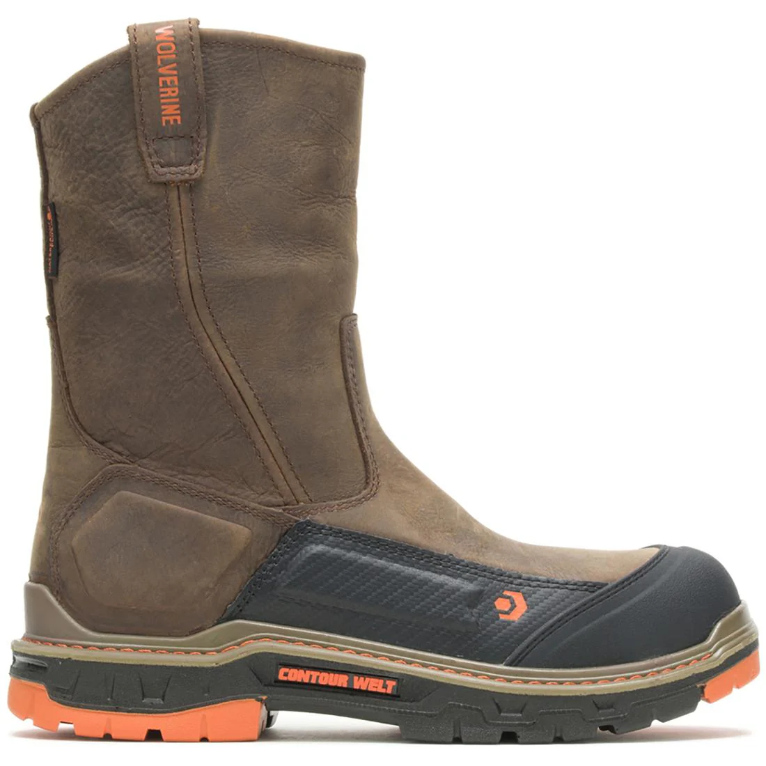 Overpass Pull-On CarbonMax Wellington Waterproof Work Boot