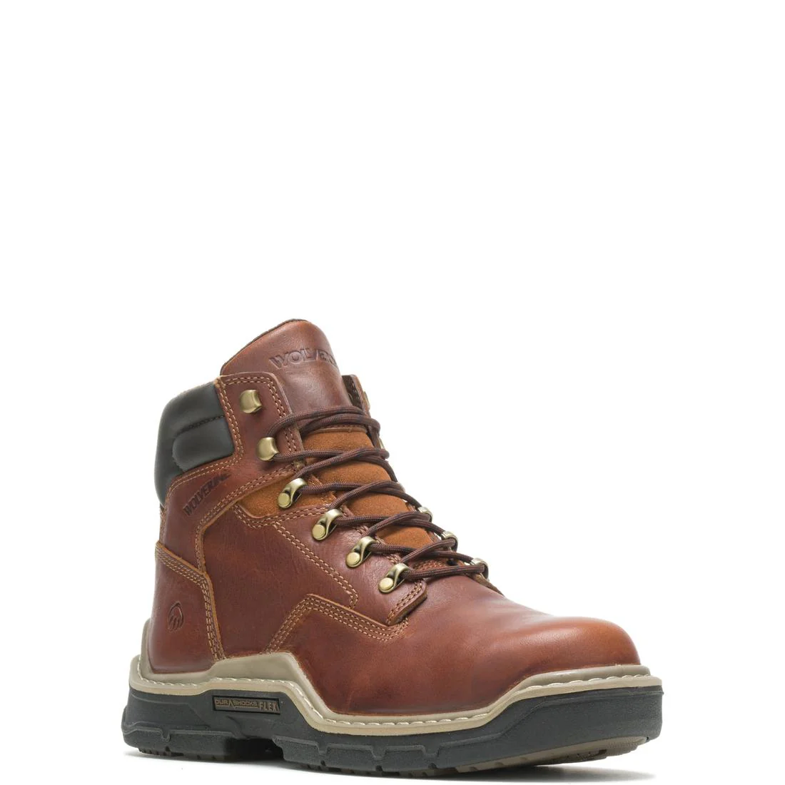 Raider DuraShocks® 6" Soft Toe Work Boot – Peanut - Image 2