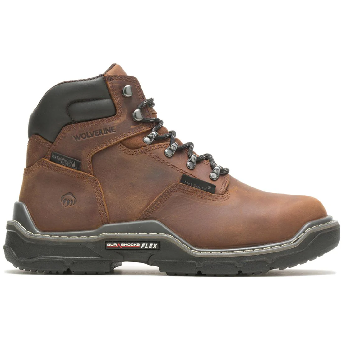 Raider DuraShocks® Waterproof 6" CarbonMax® Met-Guard Work Boot – Peanut