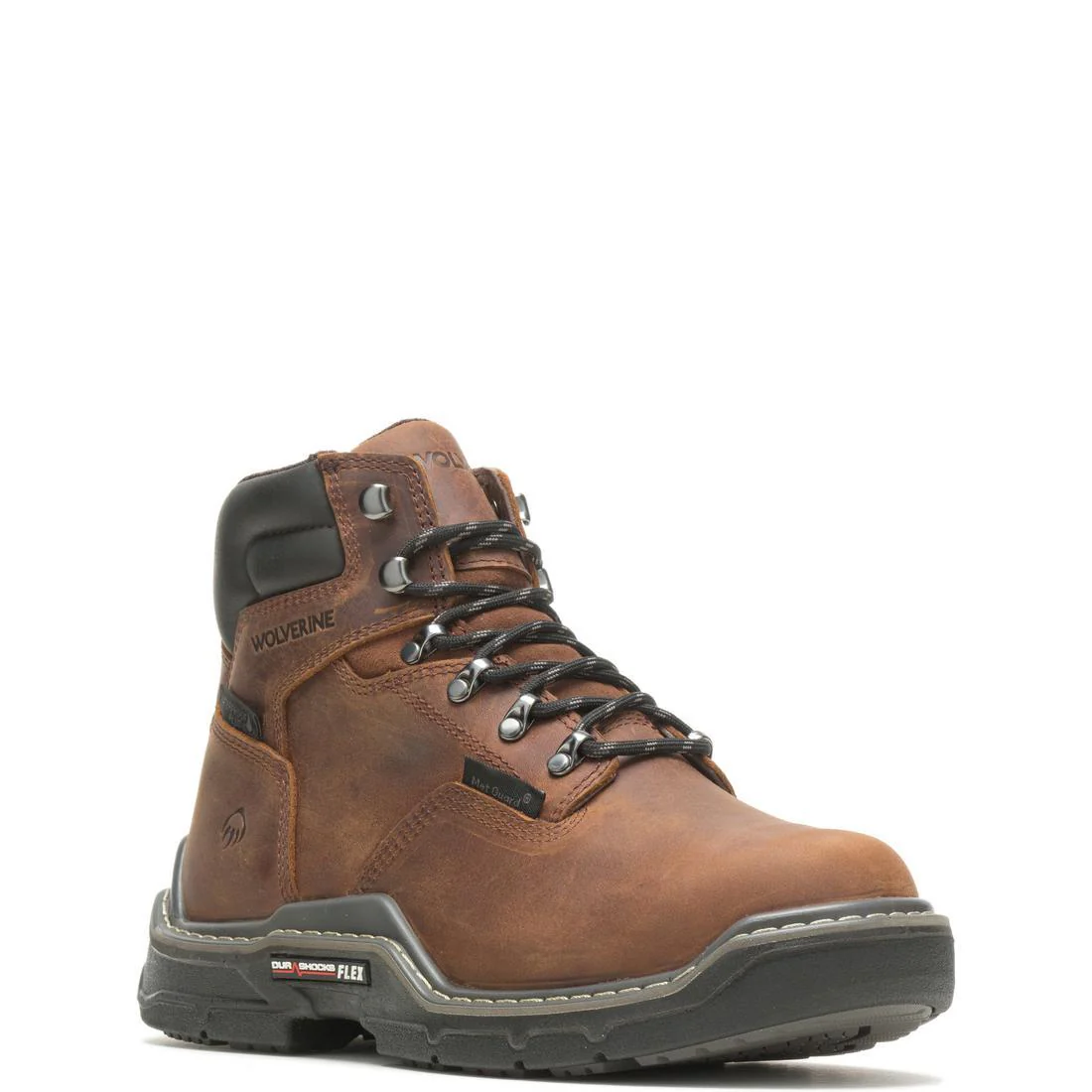 Raider DuraShocks® Waterproof 6" CarbonMax® Met-Guard Work Boot – Peanut - Image 2