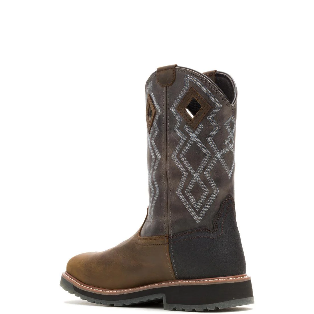 Rancher Pro Hyprest WP Nano-Toe Pull-On Wellington Work Boot Titanium - Image 5