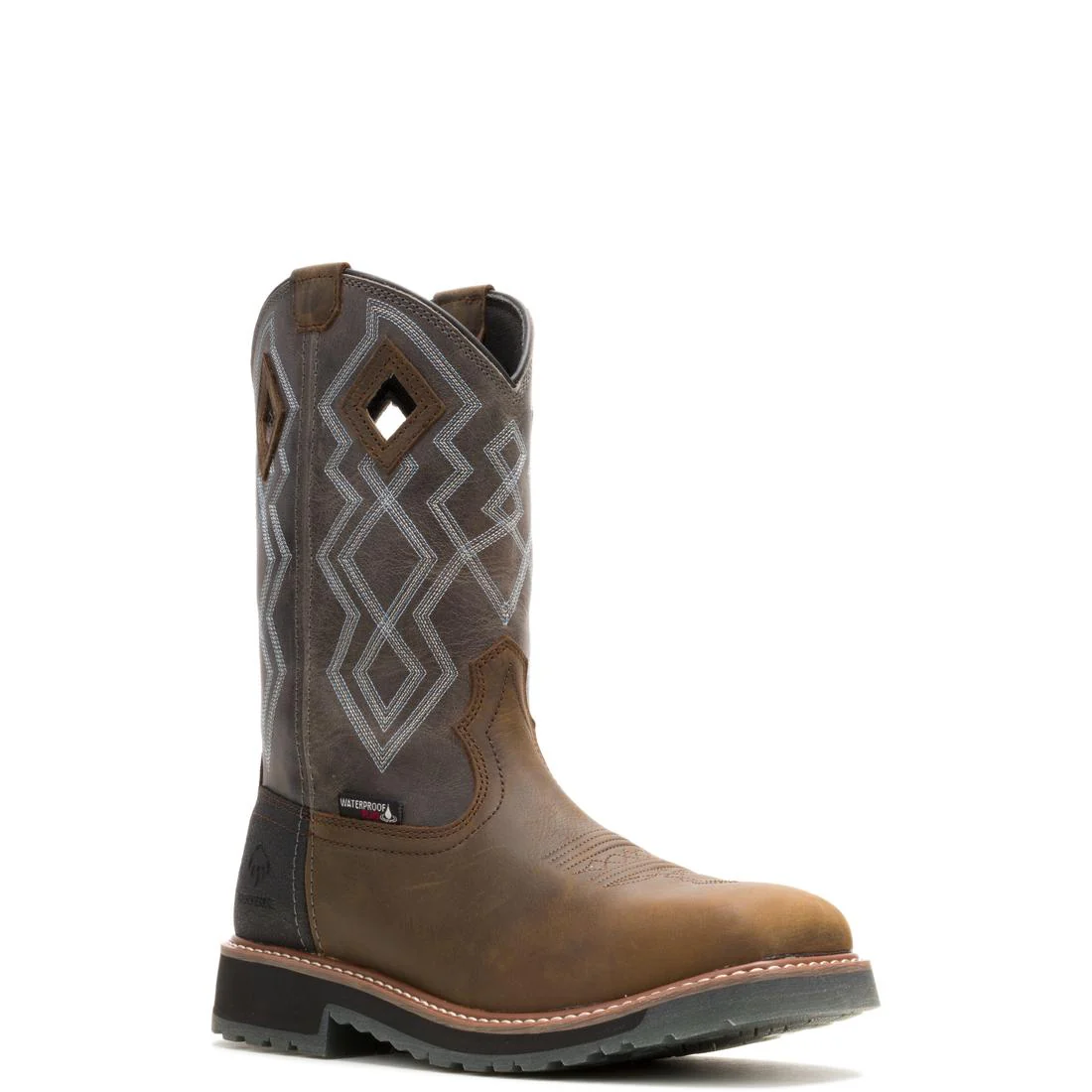 Rancher Pro Hyprest WP Soft-Toe Pull-On Wellington Work Boot Titanium - Image 2