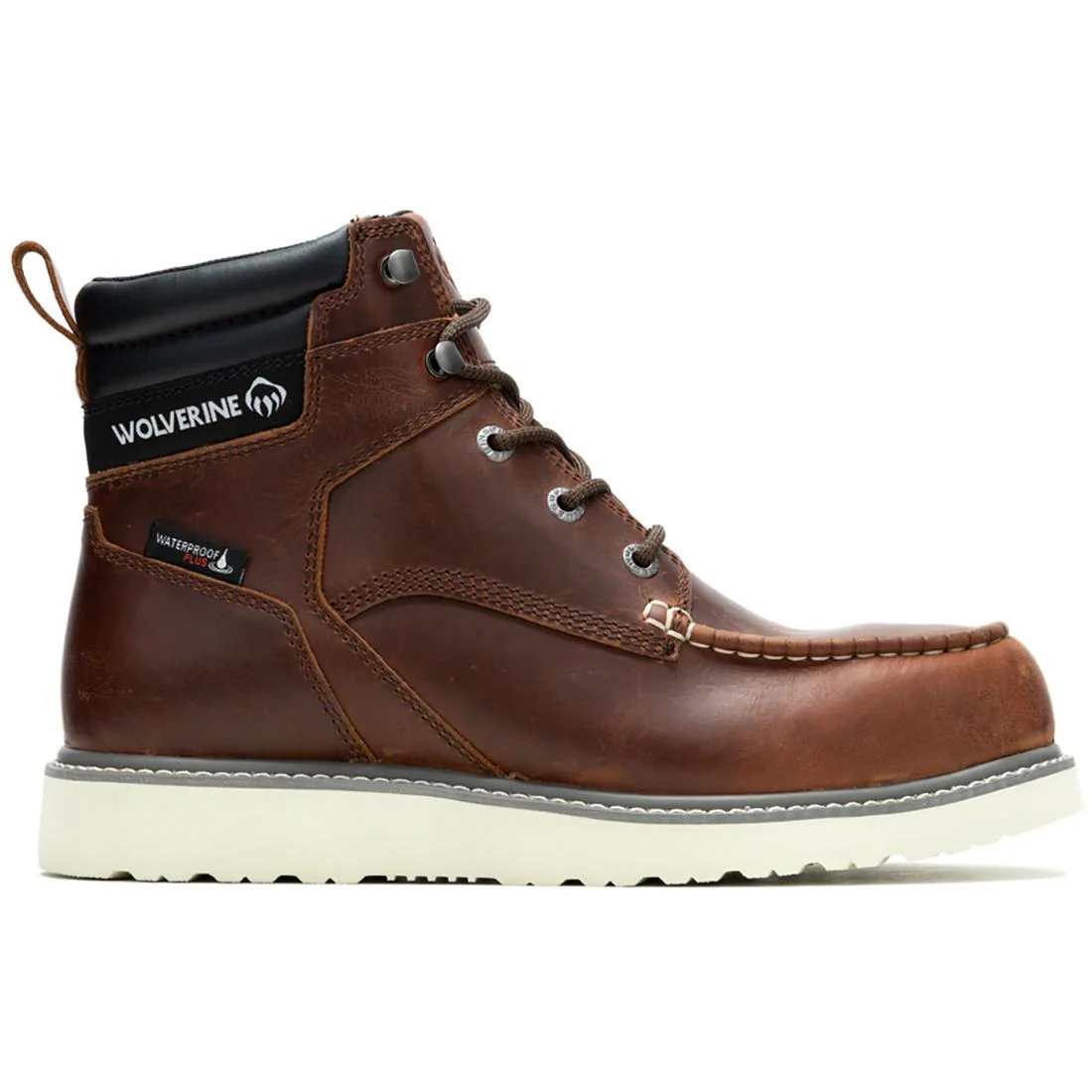 Trade Wedge Moc-Toe 6" Steel-Toe Work Boot Rust