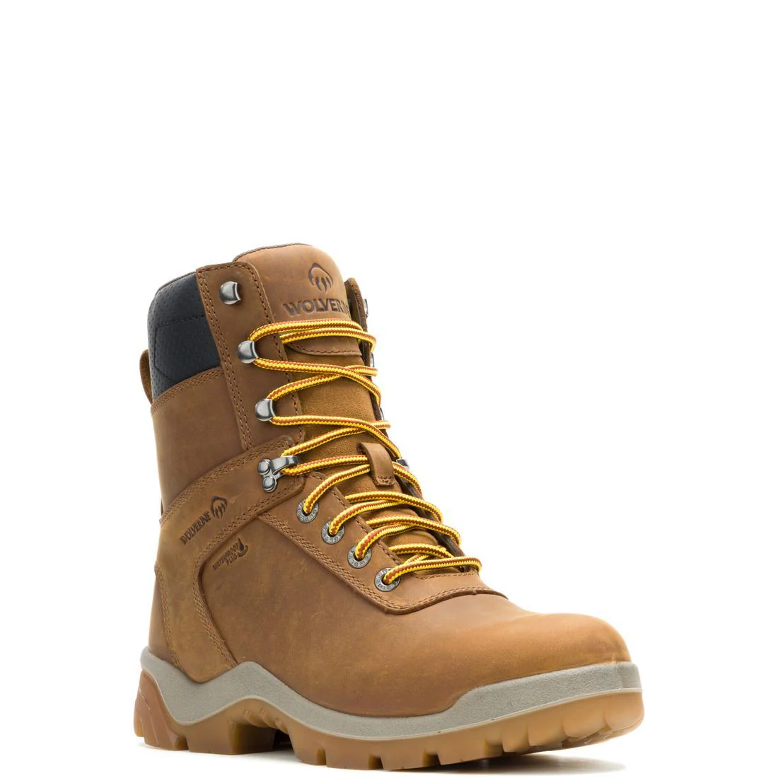 Vantage Hyprest Ins WP 8" Soft-Toe Work Boot Tan - Image 2
