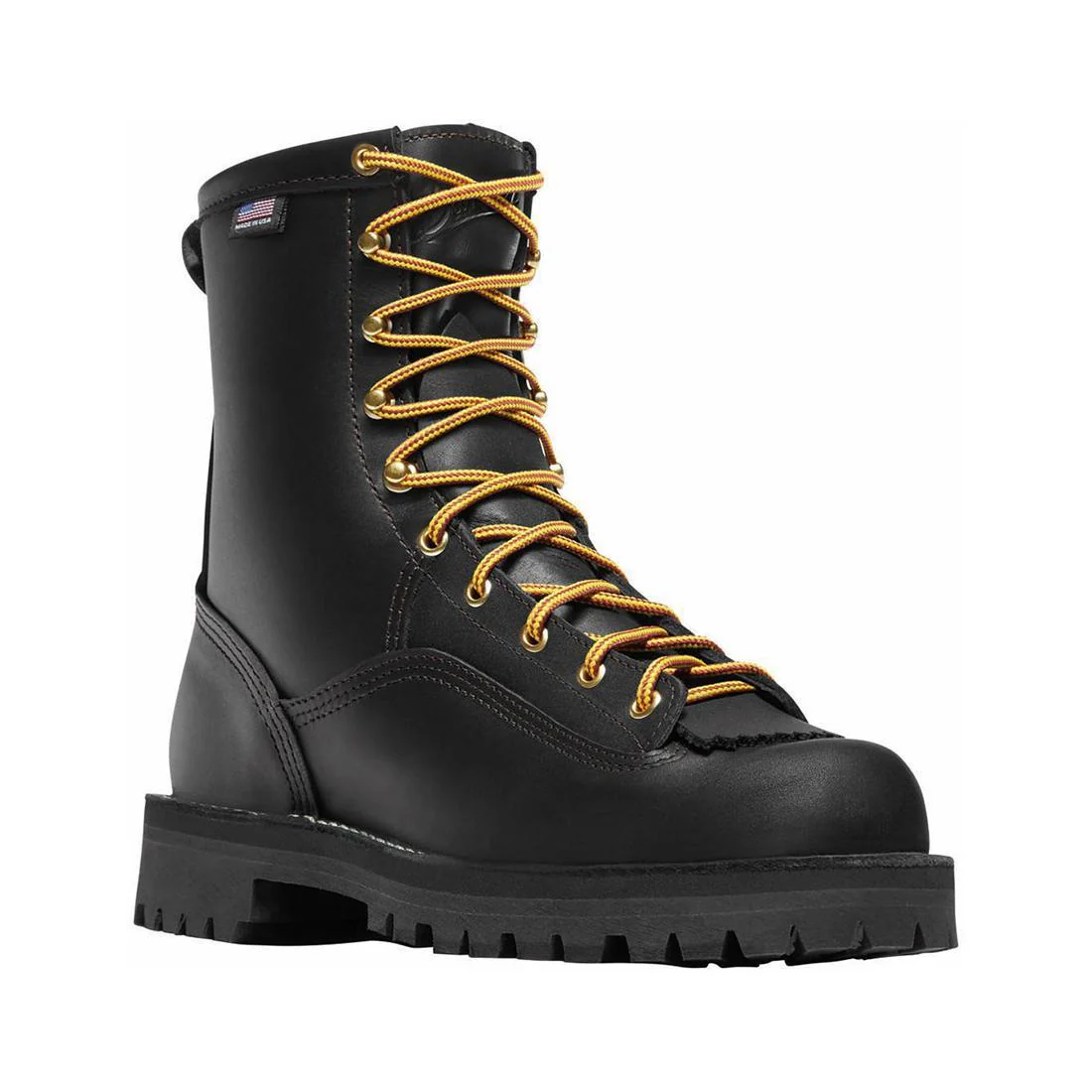 Women's Rain Forest 8" Work Boot Black - Image 2