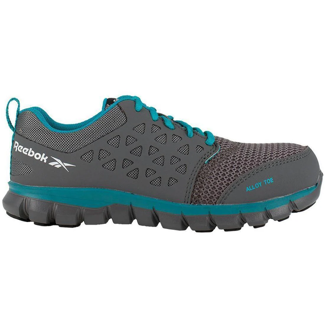 Women's Sublite Cushion Alloy-Toe Athletic Work Shoe Blue