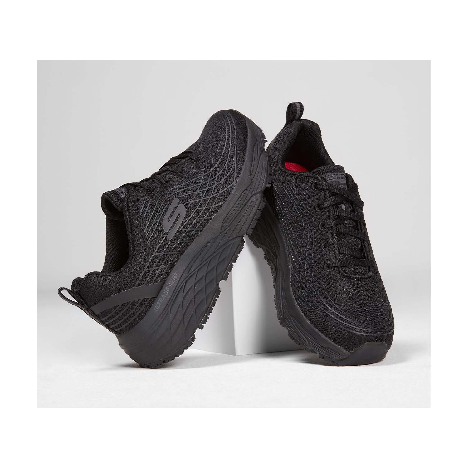 Women's Relaxed Fit Comfort Flex HC Pro Slip-Resistant Shoe - Image 4