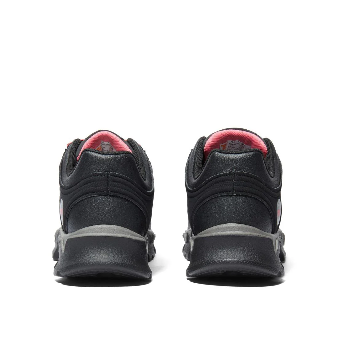 Women's Powertrain Sport Alloy-Toe Work Shoe Black/Pink - Image 5