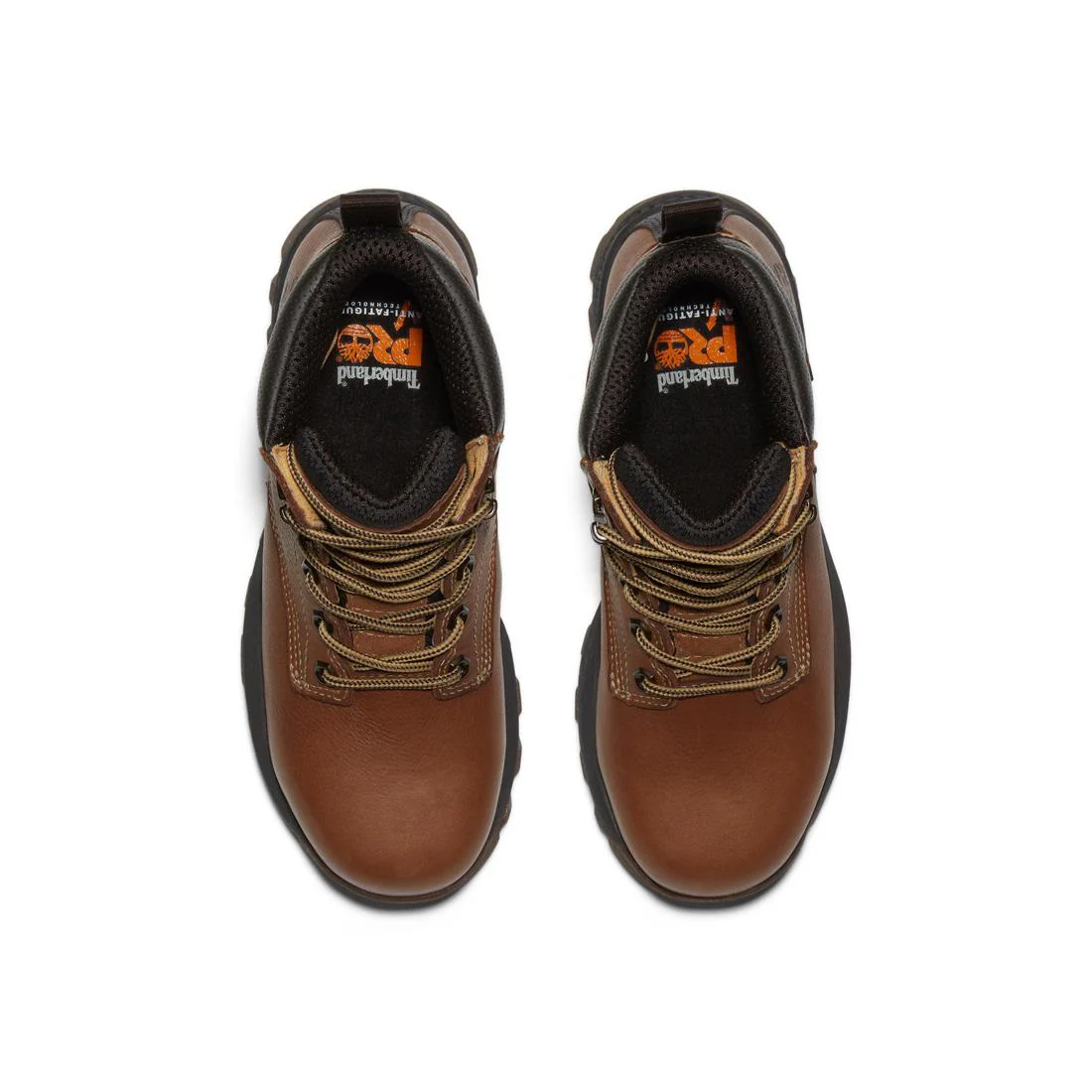 Women's Titan EV 6 Inch Composite-Toe Waterproof Work Boot Brown - Image 4