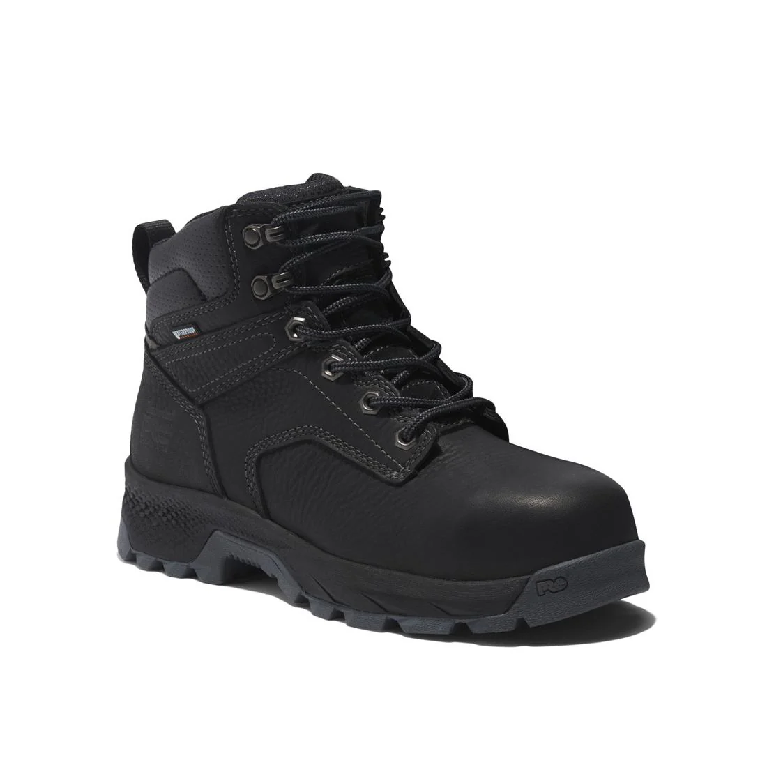 Women's Titan EV 6 Inch Composite-Toe Waterproof Work Boot Black - Image 2